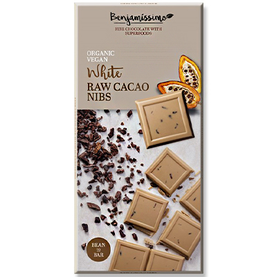 Benjamissimo White Raw Cacao Nibs