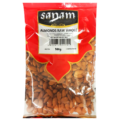 Sanam Almonds whole Raw