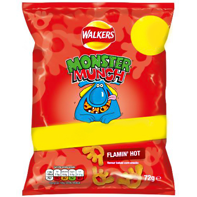 Walkers Monster Munch Flamin Hot