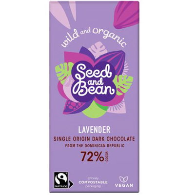 Seed and bean Lavender Dark Chocolate