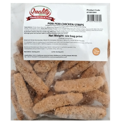 Quality Bites Peri Peri Chicken Strips