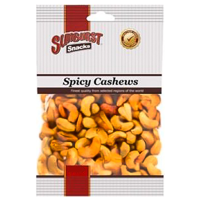 Sunburst Snacks Spicy Cashews