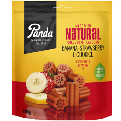 Panda Banana-Strawberry Liquorice