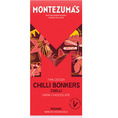 Montezumas Chilli Bonkers Dark Chocolate