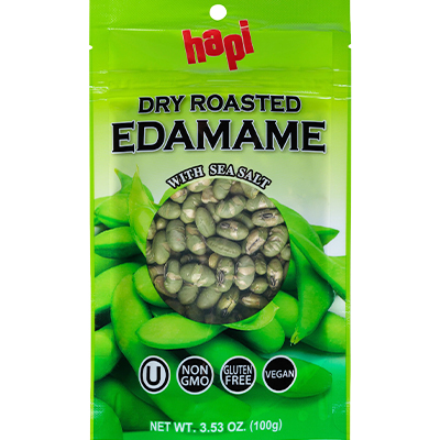 Hapi Dry Roasted Edamame with Sea Salt