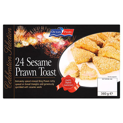 Ocean Pearl Sesame Prawn Toast 24pcs