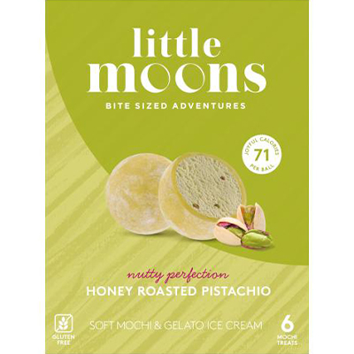 Little Moons Honey Roasted Pistachio Mochi Ice Cream