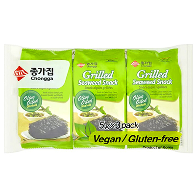 Chongga Grilled Seaweed Snack