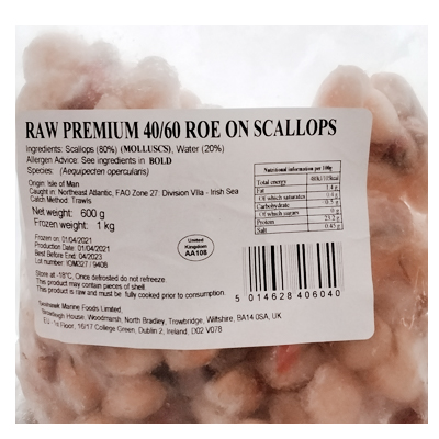 Seahawk Raw Premium Scallops