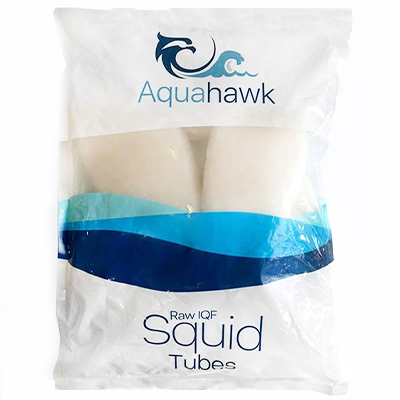 Aquahawk Raw IQF Squid Tubes