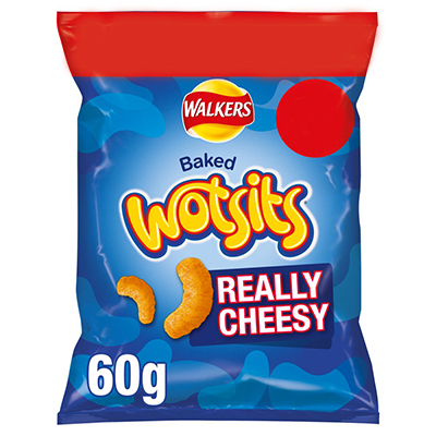 Walkers Baked Wotsits Really Cheesy