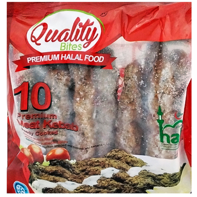 Quality Bites Meat Kebabs 10 Pcs