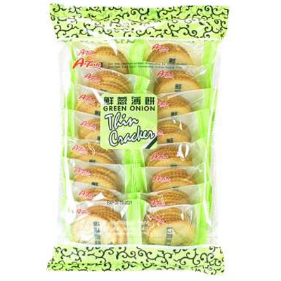 A-Taste Green Onion Thin Cracker