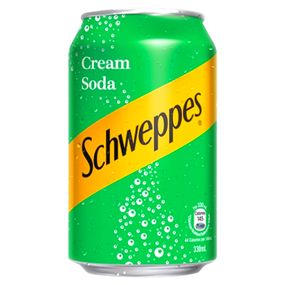 Schweppes cream soda