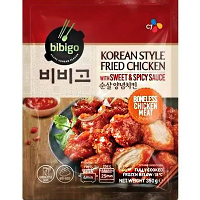 Bibigo Korean Style Fried Chicken With Sweet & Spicy Sauce