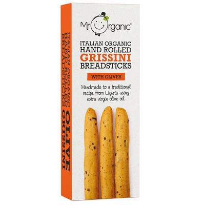 Mr Organic Grissini Breadsticks