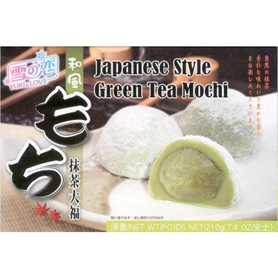 Yuki & Love Mochi Green Tea Mochi