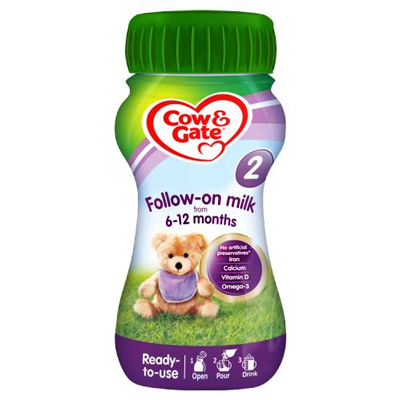 Cow & Gate 2 Follow On Baby Milk Ready to use