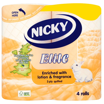 Nicky Elite Toilet Rolls