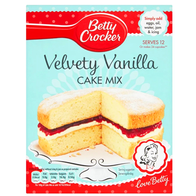 Betty Crocker Vanilla Cake Mix