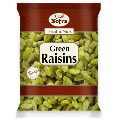 Sofra Fruit N Nuts Green Raisins