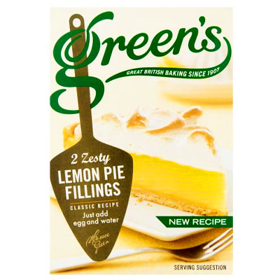 Greens Zesty Lemon Pie Fillings 2Pk