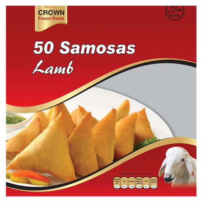 Crown Frozen Foods Lamb Samosas