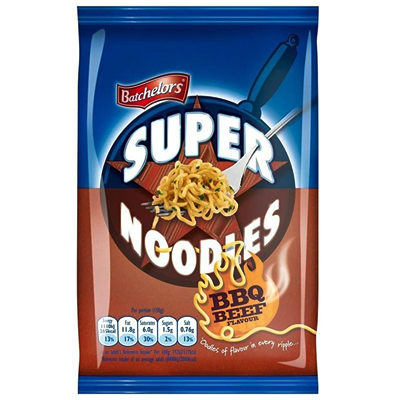 Batchelors Super Noodles Bbq Beef Flavour