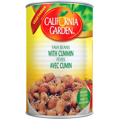 California Garden Fava Beans With Cumin