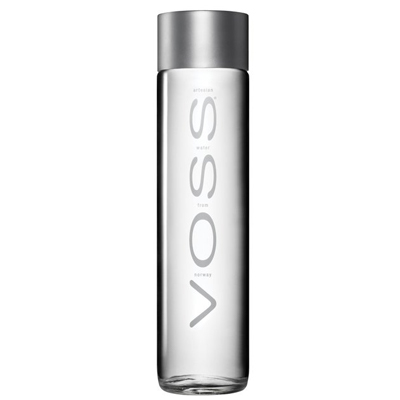 Voss Artesian Water Glass Bottle