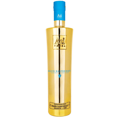 Au Vodka Blue Raspberry Flavoured Vodka Spirit Drink