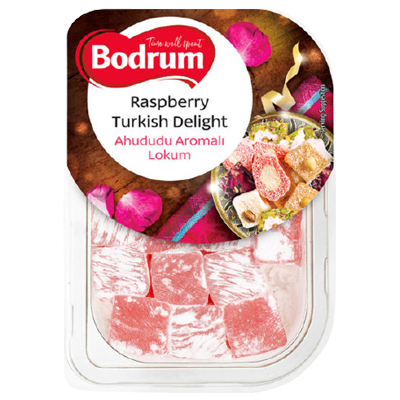 Bodrum Raspberry Turkish Delight