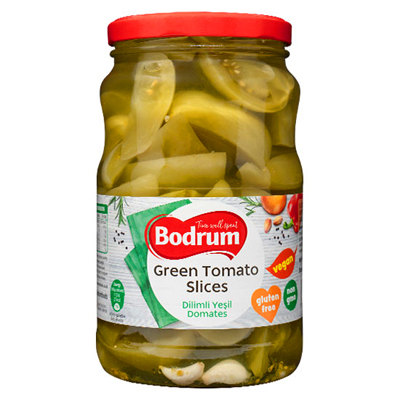 Bodrum Green tomato slices