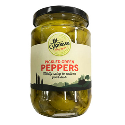 Cypressa pickled Green peppers