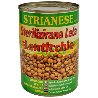 Strianese  Sterilized lentils