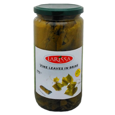 Larissa vine leaves in brine