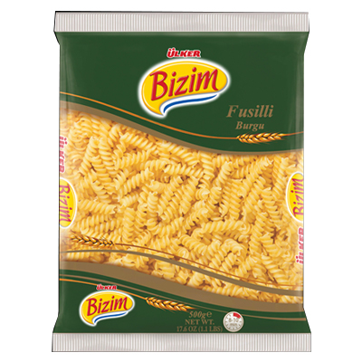 Ulker Bizim Fusilli Burgu Pasta