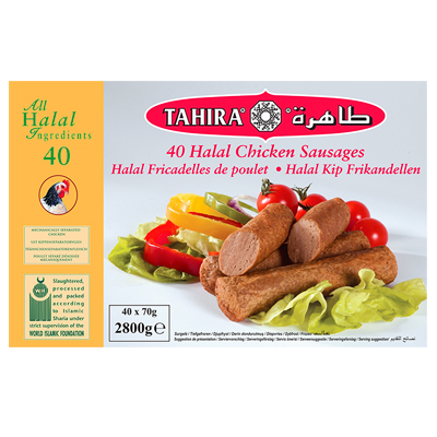 Tahira Halal 40 Chicken Sausages