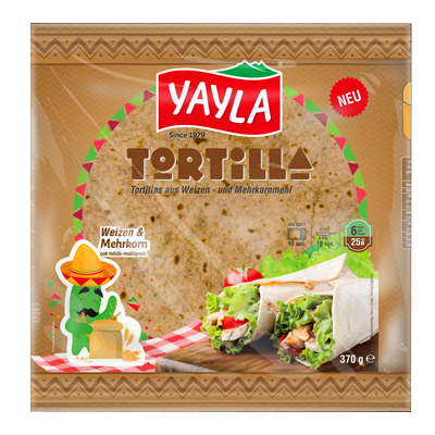 Yayla tortilla multigrain