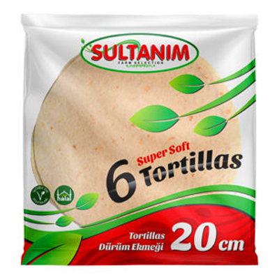 Sultanim Tortilla Wrap Bread 6pcs