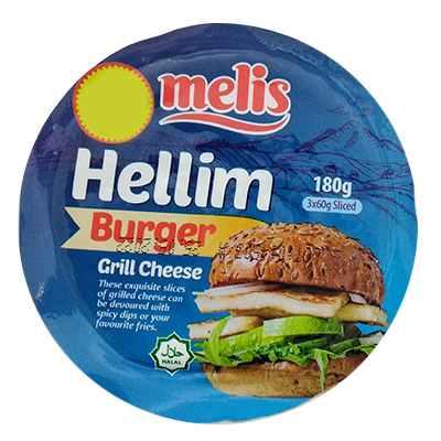 Melis hellim burger Grill Cheese