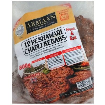 Armaan 12 Peshawari Chapli Kebabs