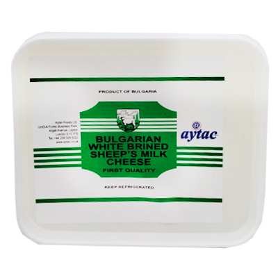 Aytac Bulgarian White Brined Sheeps Milk Cheese