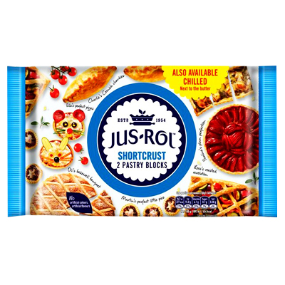 Jus-rol Frozen Shortcrust Pastry Block