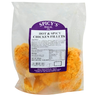 Spicys Halal Hot & Spicy Chicken Fillets