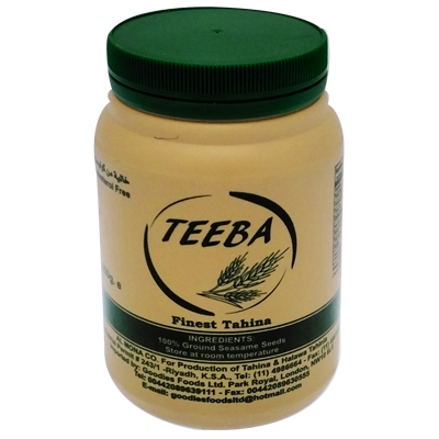 Teeba Finest Tahina (Sesame Paste)