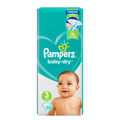 Pampers Baby-dry Size 3