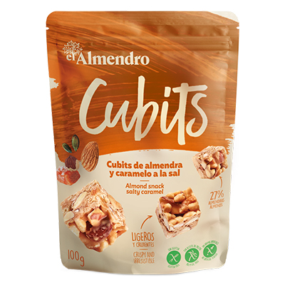 El Almendro Salted caramel Cubits