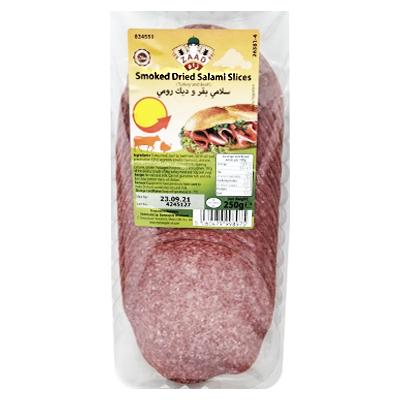 Zaad Smoked Salami Slices