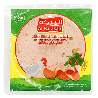 Al Barakah Chicken Slices With Olives